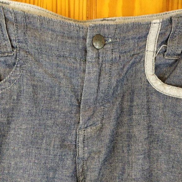 Spyder Widow Chambray Cuffed Hiking Outdoor Walking Shorts LG - Picture 7 of 10